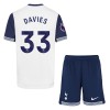 Conjunto (Camiseta+Pantalón Corto) Tottenham Hotspur Davies 33 Primera Equipación 2024-25 - Niño